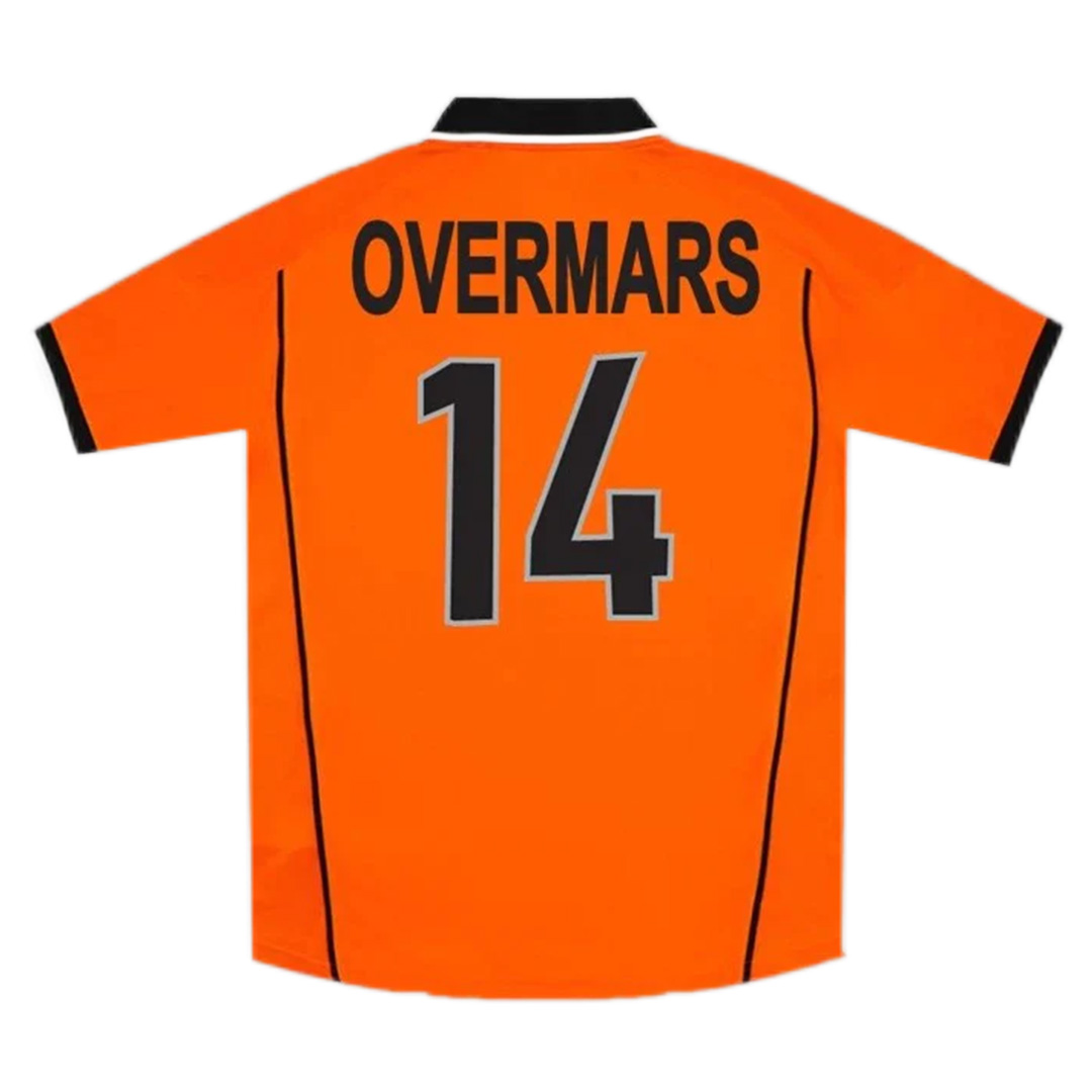 OVERMARS #14 Retro Netherlands Home Jersey World Cup 1998 - Reps Jerseys