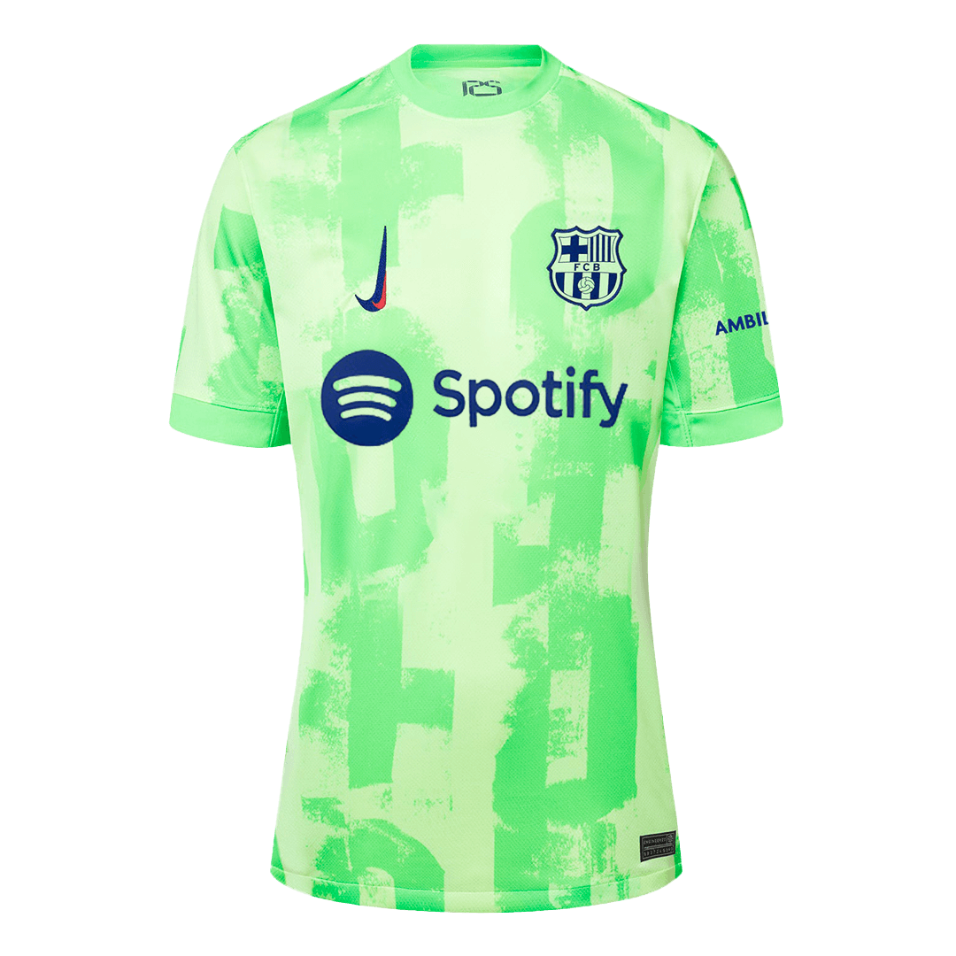 LAMINE YAMAL #19 Barcelona Third Jersey 2024/25 - UCL Font - Reps Jerseys