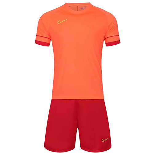 NK-762 Customize Team Jersey Kit(Shirt+Short) Orange - Reps Jerseys