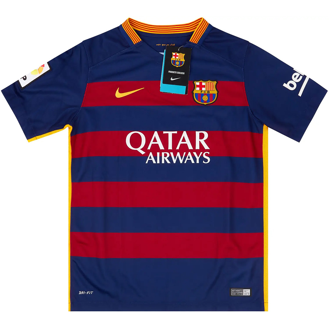 Retro Barcelona Home Jersey 2015/16 - Reps Jerseys