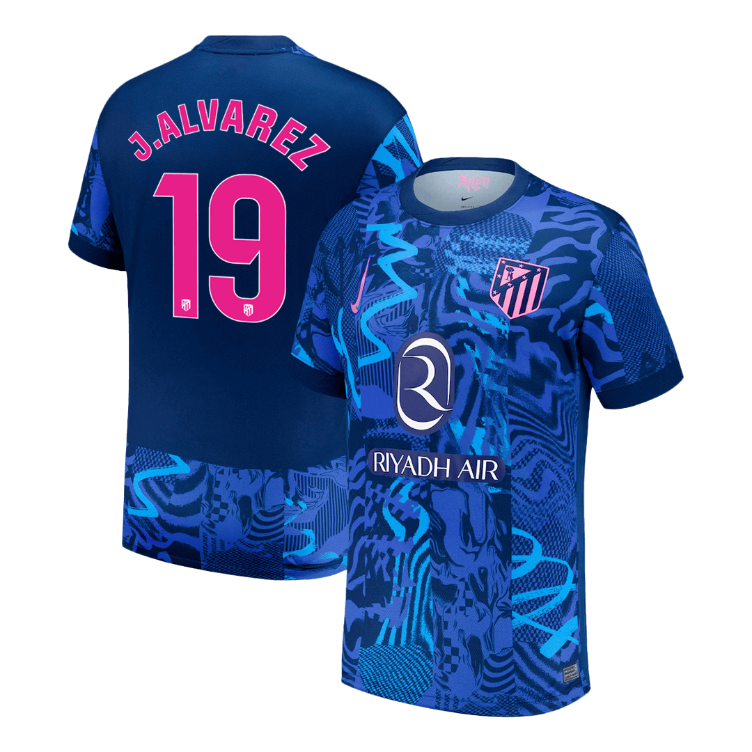J.ALVAREZ #19 Atletico Madrid Third Jersey 2024/25 - Reps Jerseys