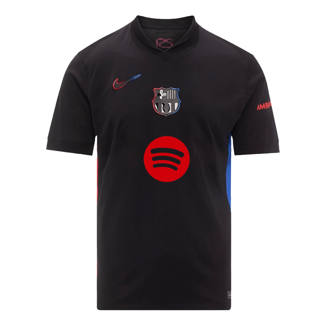 LEWANDOWSKI #9 Barcelona Away Spotify Logo Without Text Jersey 2024/25 - [Super Replica] - Reps Jerseys
