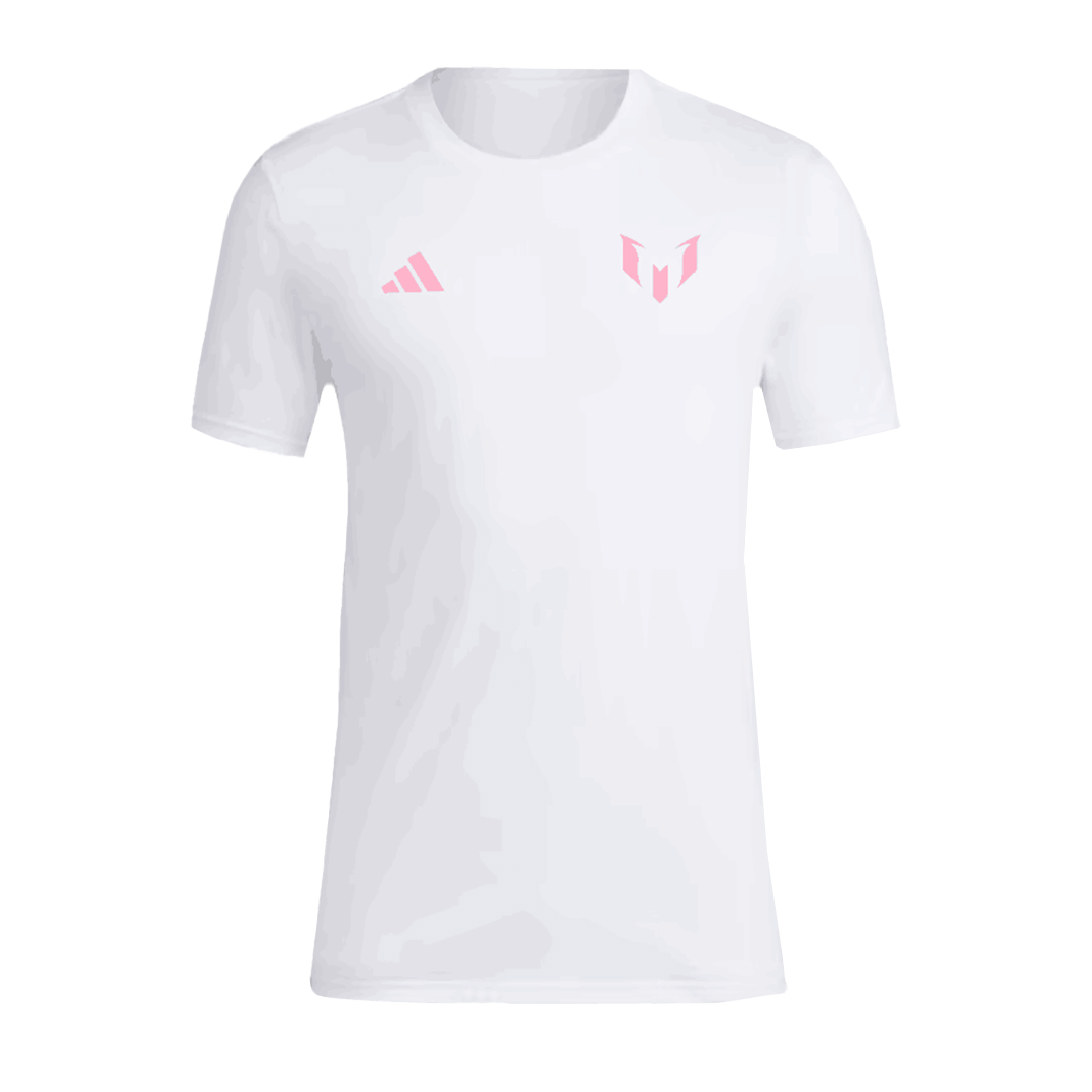 Inter Miami Messi Printing T-Shirt White 2023 - Reps Jerseys