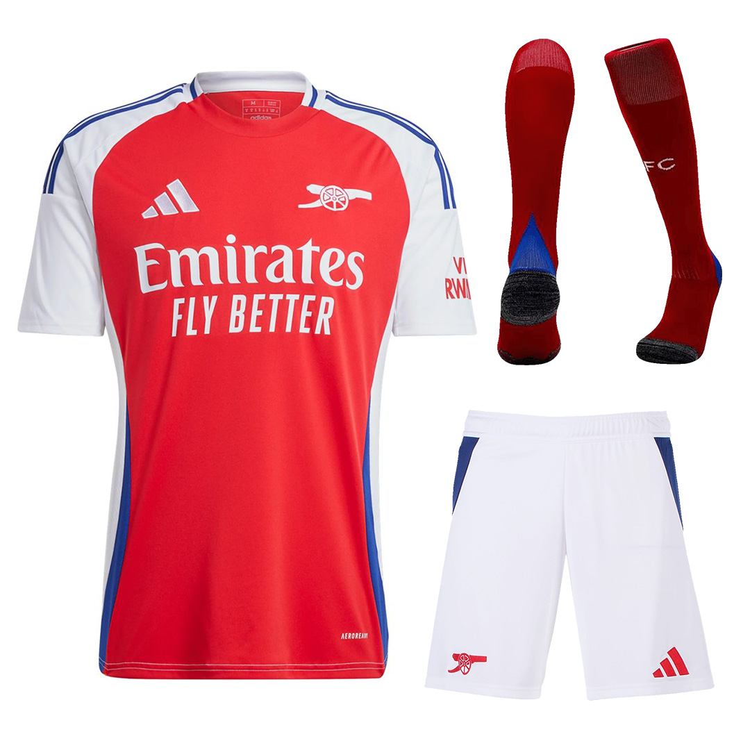 [Super Replica] Arsenal Home Whole Kit(Jersey+Shorts+Socks) 2024/25 - Reps Jerseys