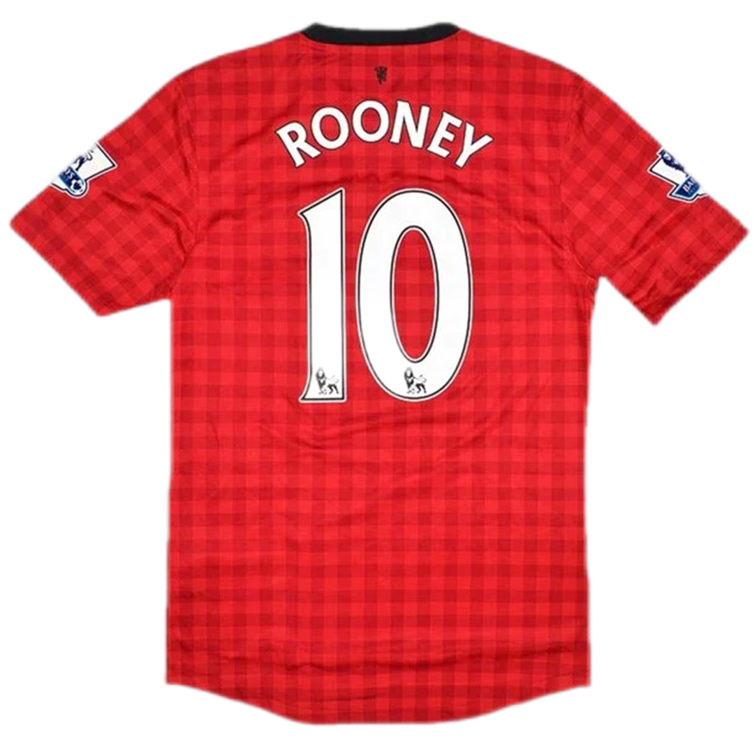 ROONEY #10 Retro Manchester United Home Jersey 2012/13 - Reps Jerseys