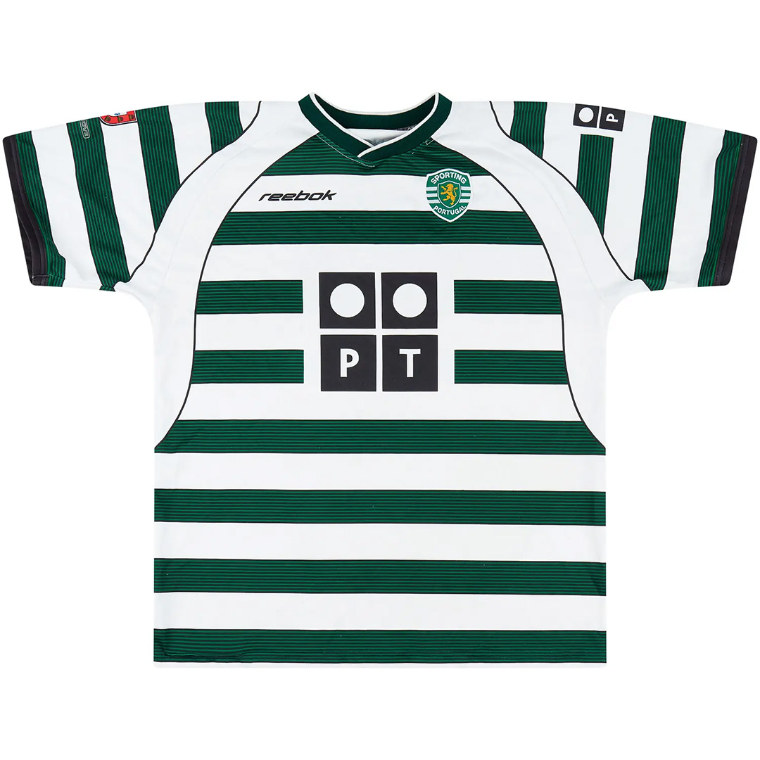 Retro Sporting Lisbon Home Jersey 2002/03 - Reps Jerseys