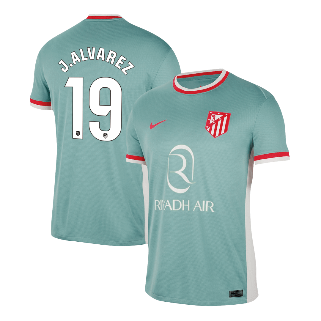 J.ALVAREZ #19 Atletico Madrid Away Jersey 2024/25 - Reps Jerseys