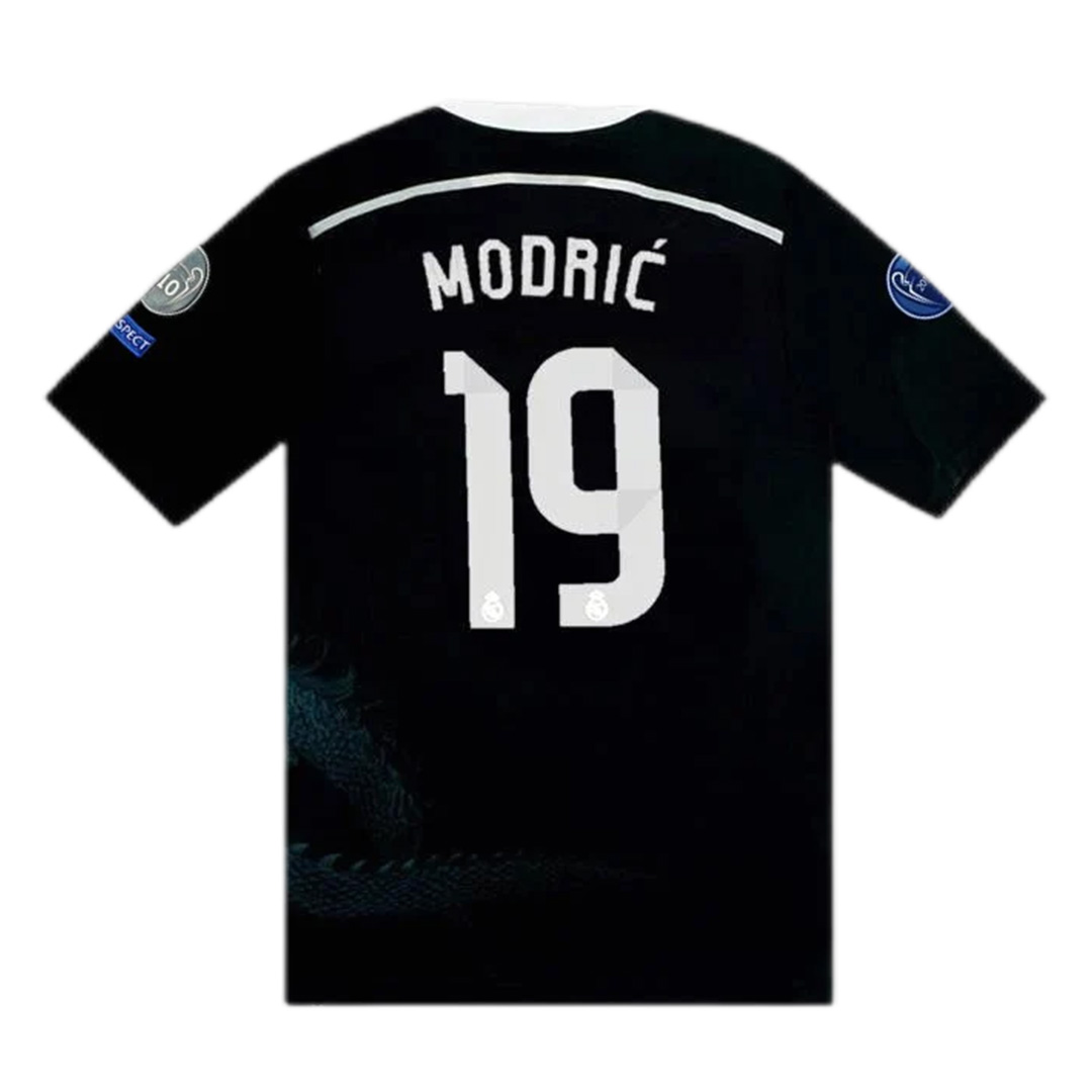 MODRIĆ #19 Retro Real Madrid UCL Third Jersey 2014/15 - Reps Jerseys