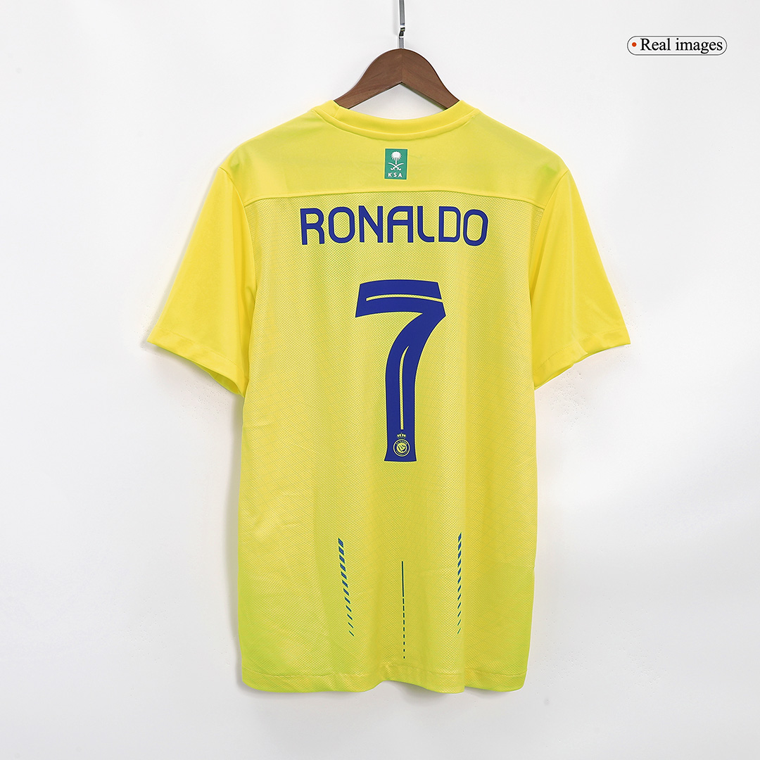 [Super Replica] RONALDO #7 Al Nassr Home Jersey 2023/24 - Reps Jerseys