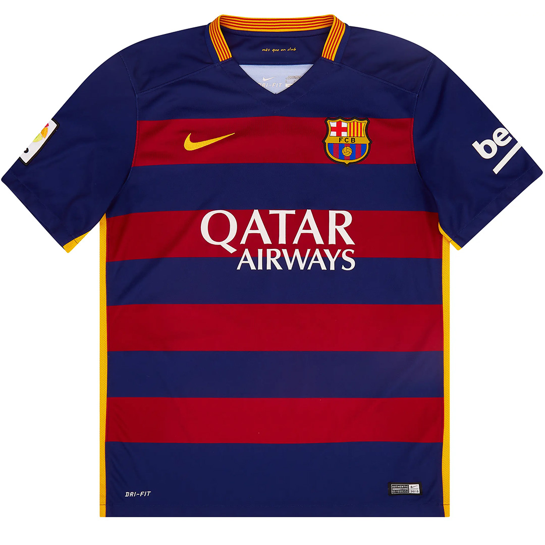 Messi #10 Barcelona Retro Jersey Home 2015/16 - Reps Jerseys
