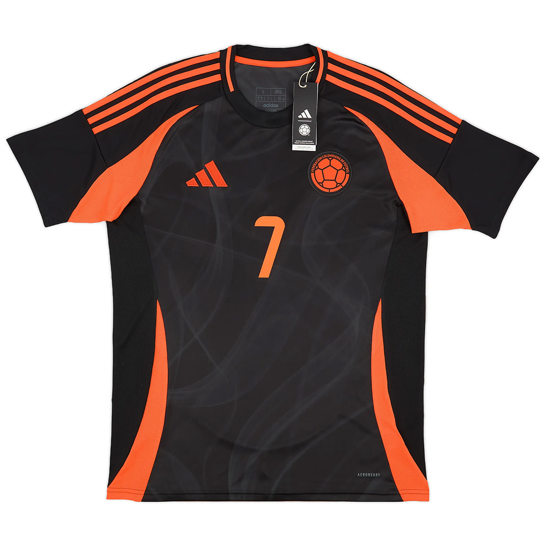 L.DÍAZ #7 Colombia Away Jersey Copa America 2024 - Reps Jerseys