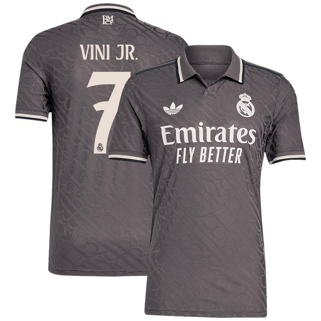 VINI JR. #7 Real Madrid Third Match Jersey 2024/25 - Reps Jerseys