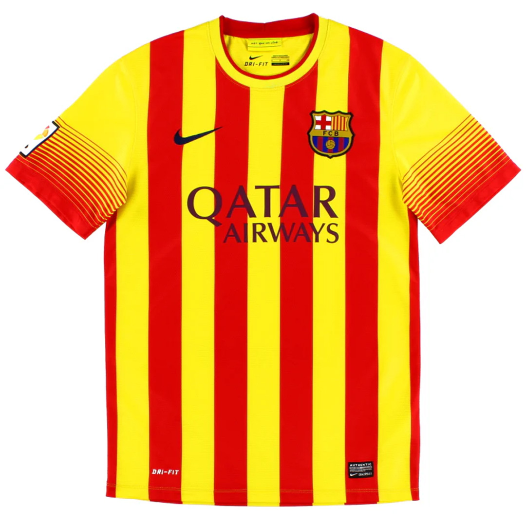 Messi #10 Retro Barcelona Away Jersey 2013/14 - Reps Jerseys