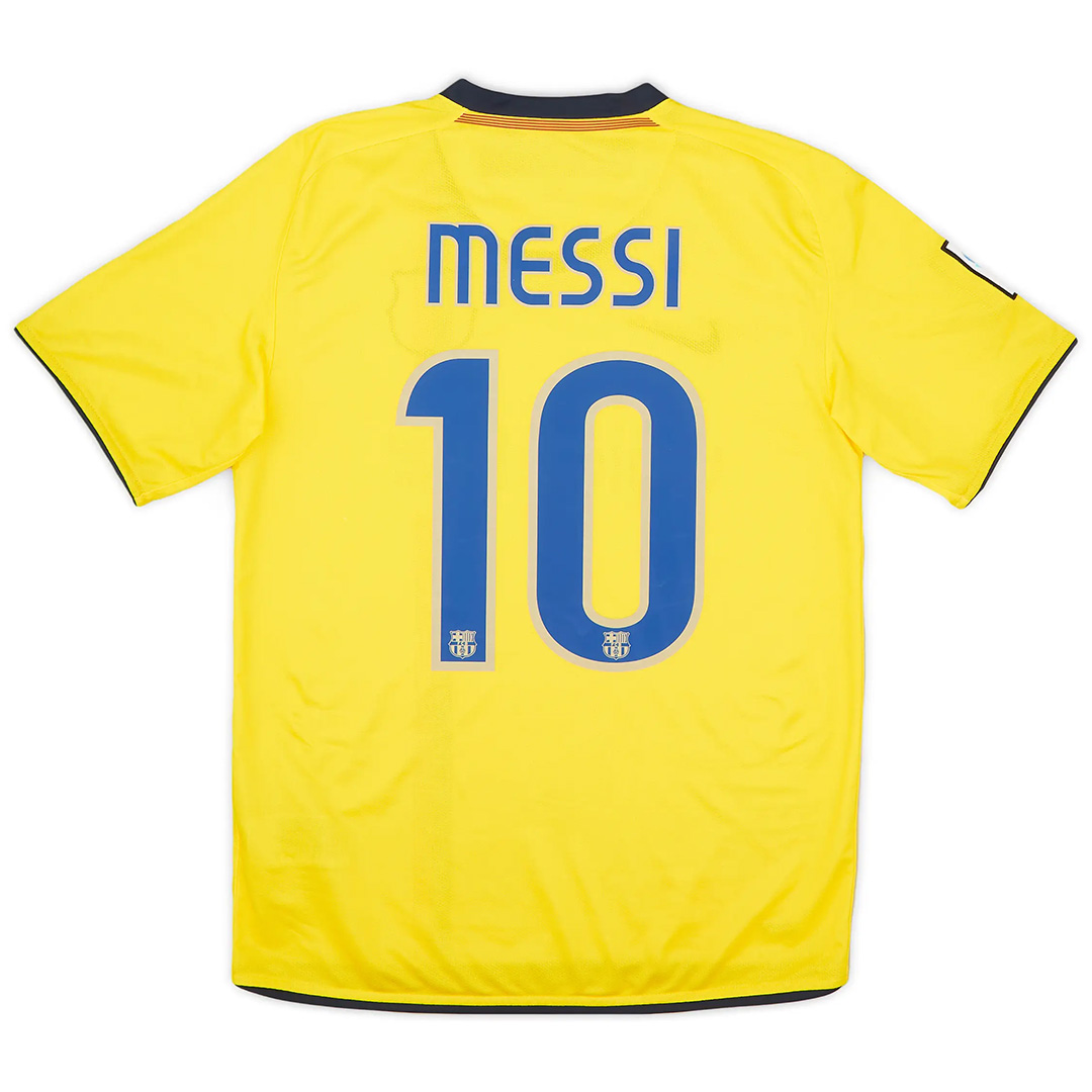 Messi #10 Barcelona Retro Jersey Away 2008/09 - Reps Jerseys