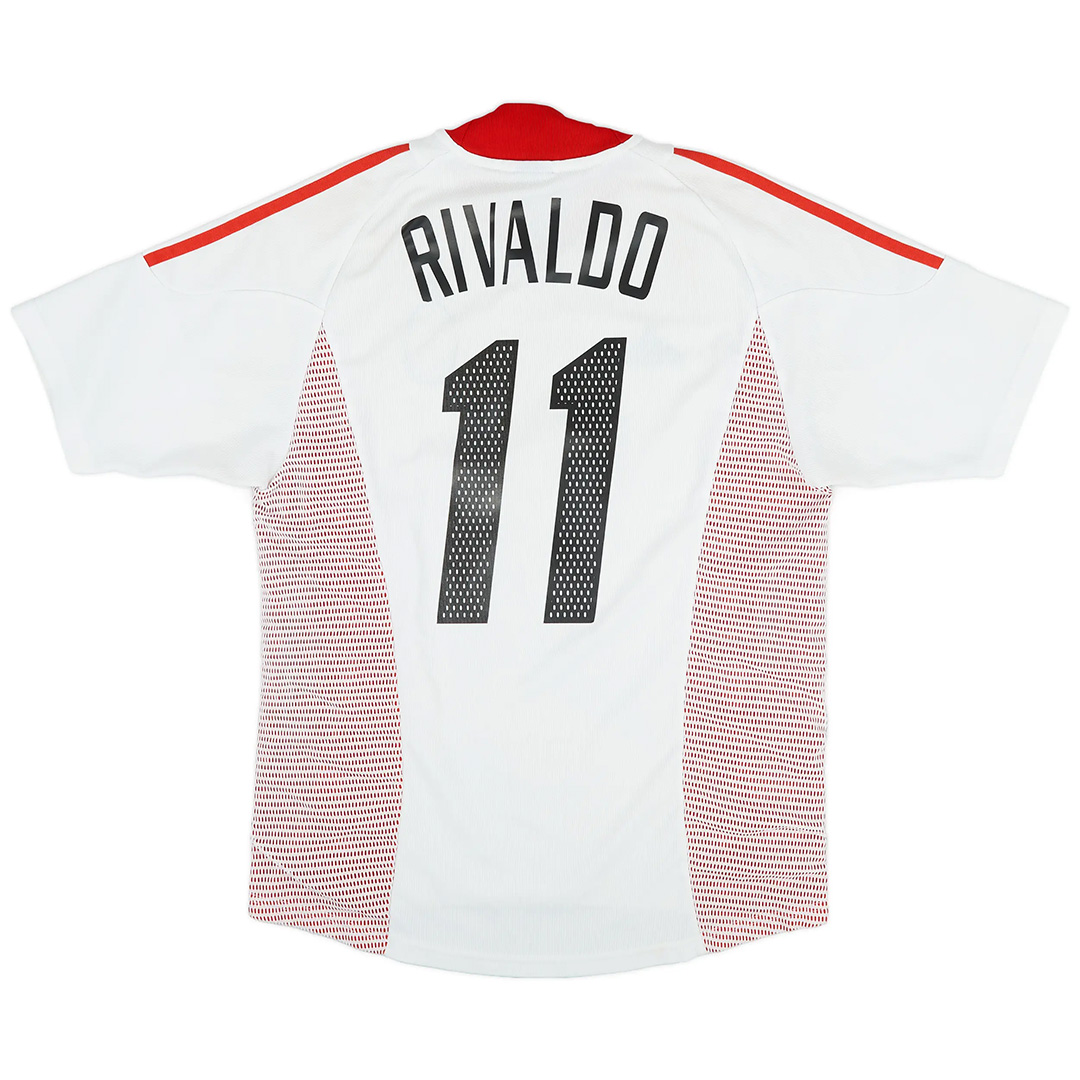 RIVALDO #11 AC Milan Retro Jersey Away 2002/03 - Reps Jerseys