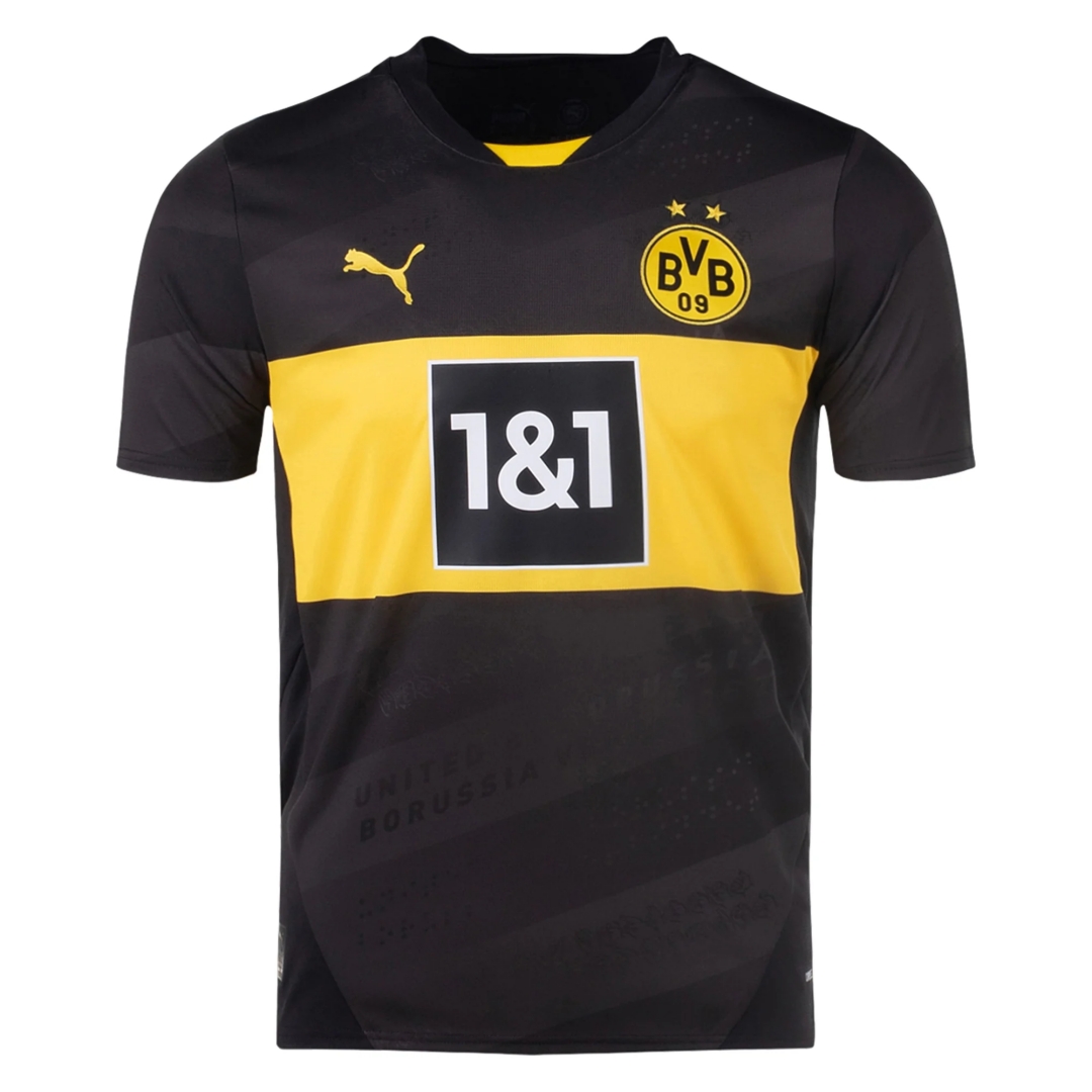 Borussia Dortmund Away Jersey 2024/25 - Reps Jerseys