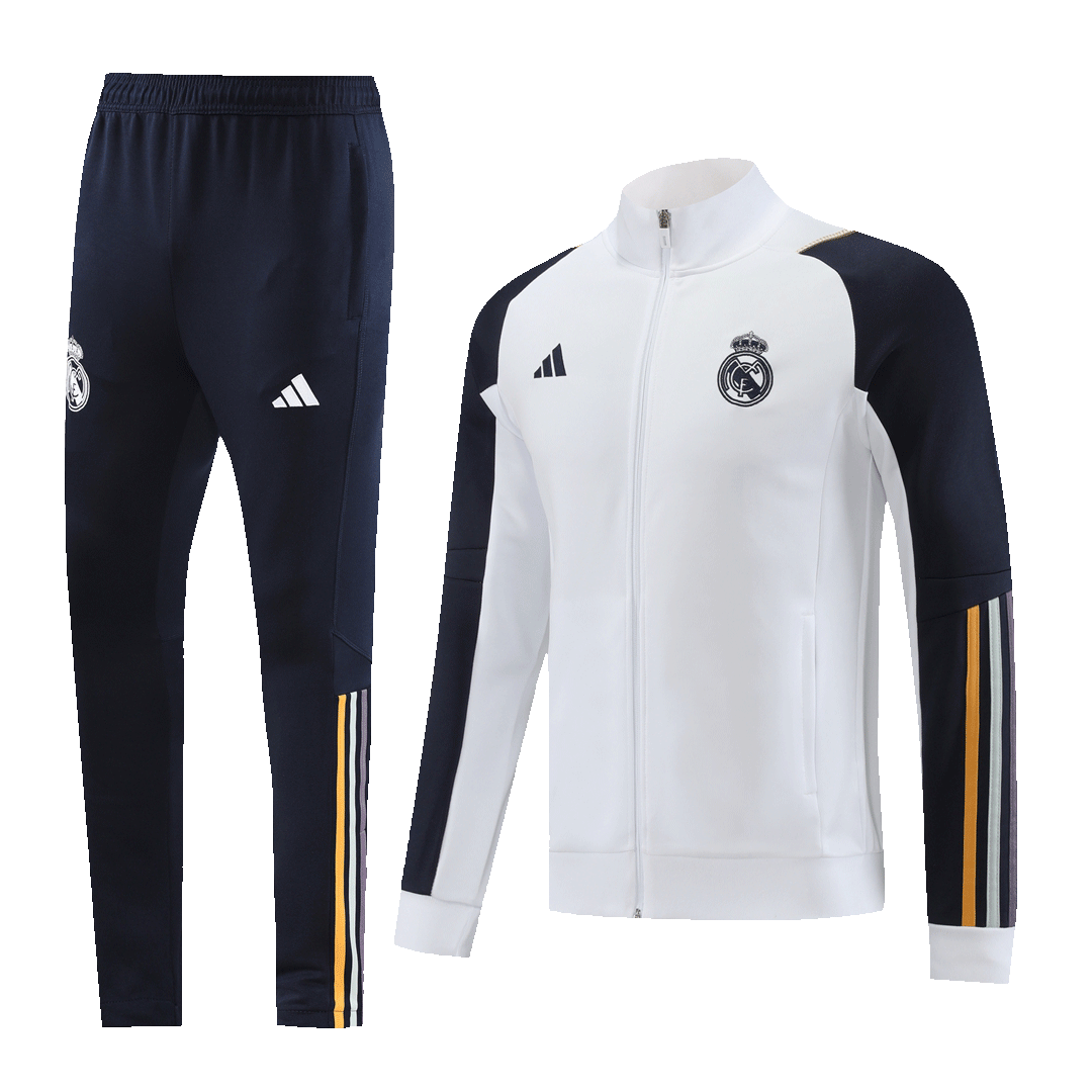 Real Madrid Training Jacket Kit (Jacket+Pants) White 2023/24 - Reps Jerseys