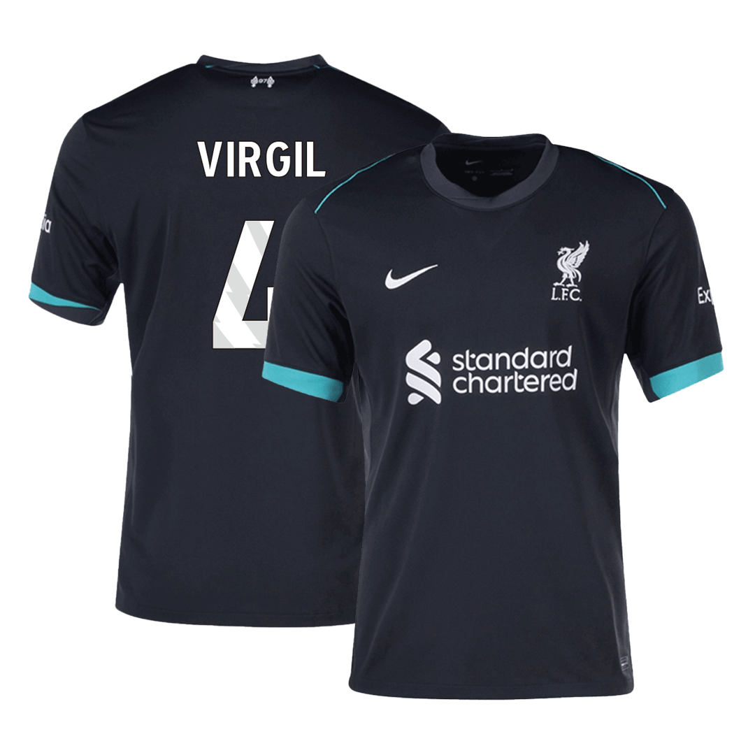 [Super Replica] VIRGIL #4 Liverpool Away Jersey 2024/25 - Reps Jerseys