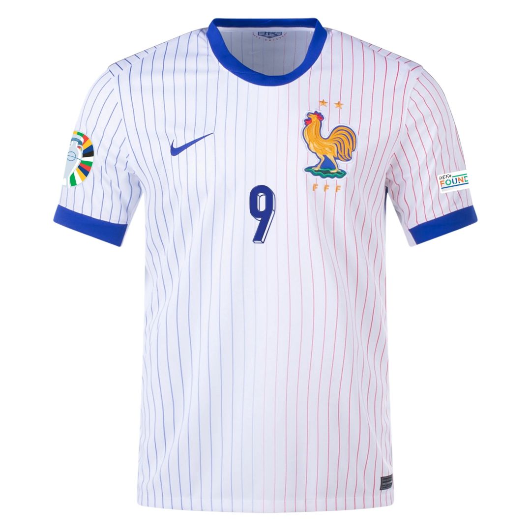[Super Replica] GIROUD #9 France Away Jersey Euro 2024 - Reps Jerseys