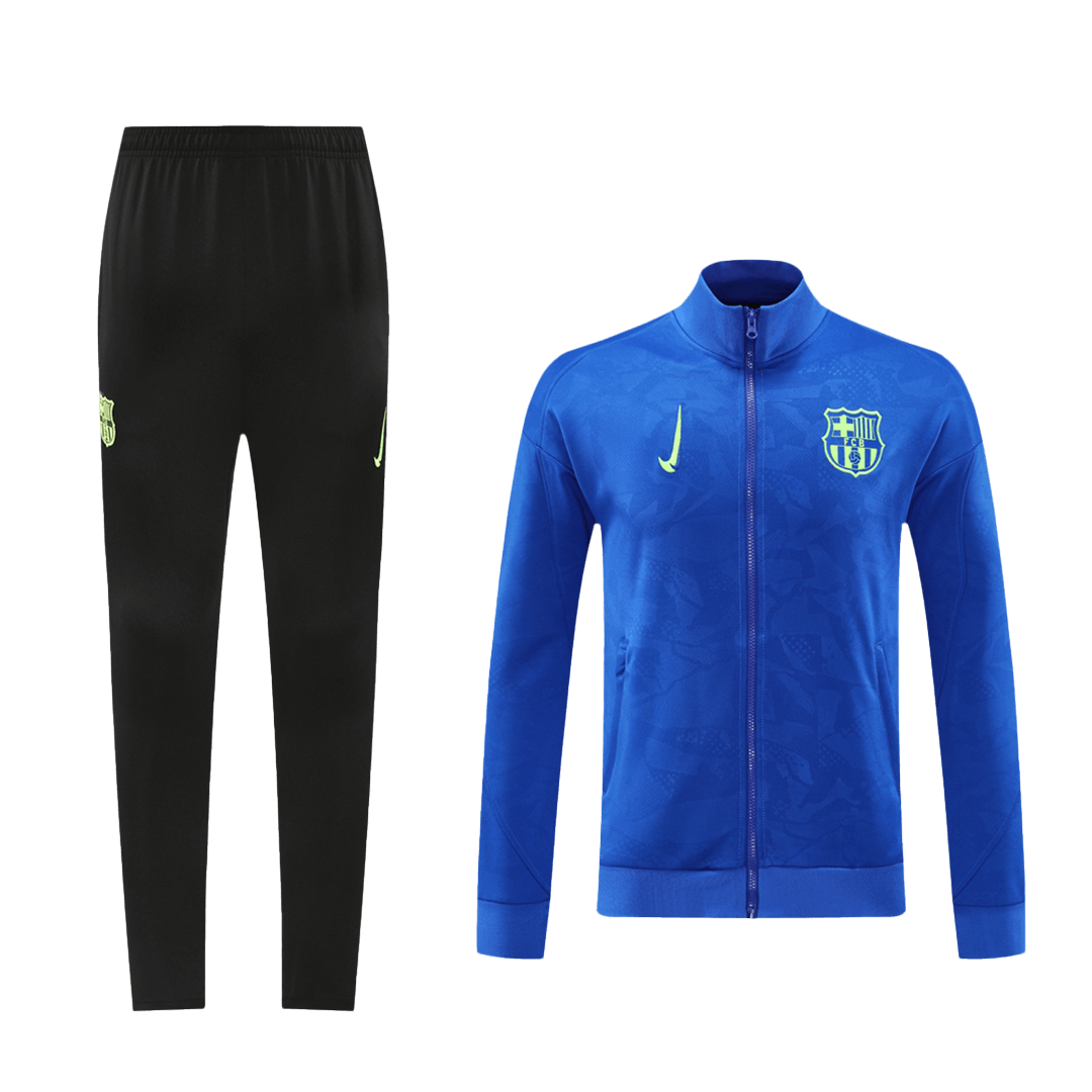 Barcelona Training Jacket Kit (Jacket+Pants) Blue 2024/25 - Reps Jerseys