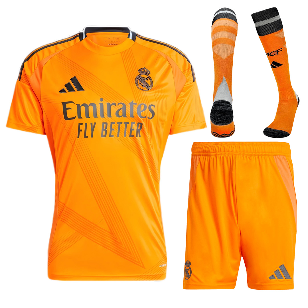 [Super Replica] Real Madrid Away Full Kit(Jersey+Shorts+Socks) 2024/25 - Reps Jerseys