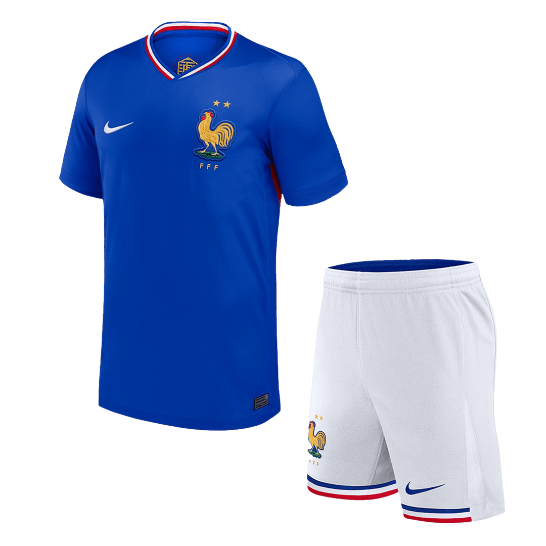 [Super Replica] France Home Kit(Jersey+Shorts) Euro 2024 - Reps Jerseys