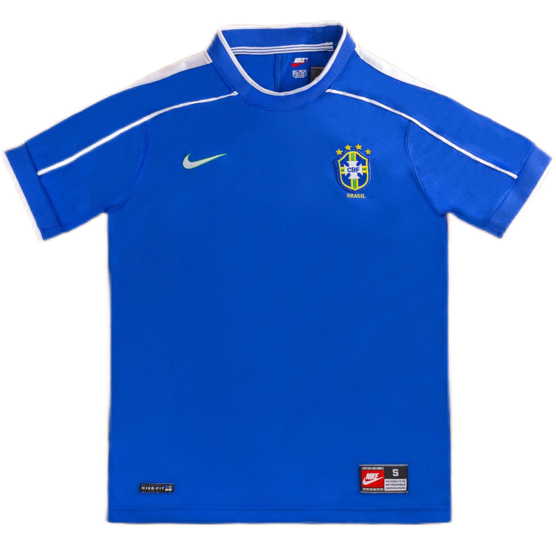 Retro Brazil Away Jersey World Cup 1998 - Reps Jerseys