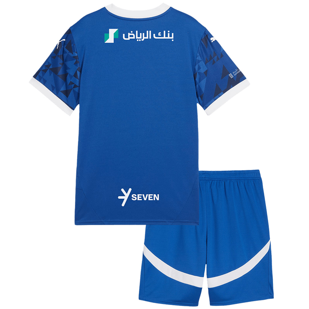 Kids Al Hilal SFC Home Kit(Jersey+Shorts) 2024/25 - Reps Jerseys