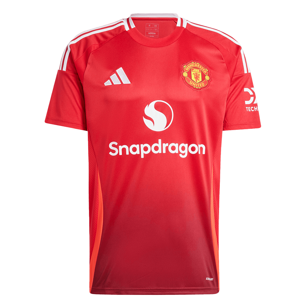 GARNACHO #17 Manchester United Home Jersey 2024/25 - Reps Jerseys