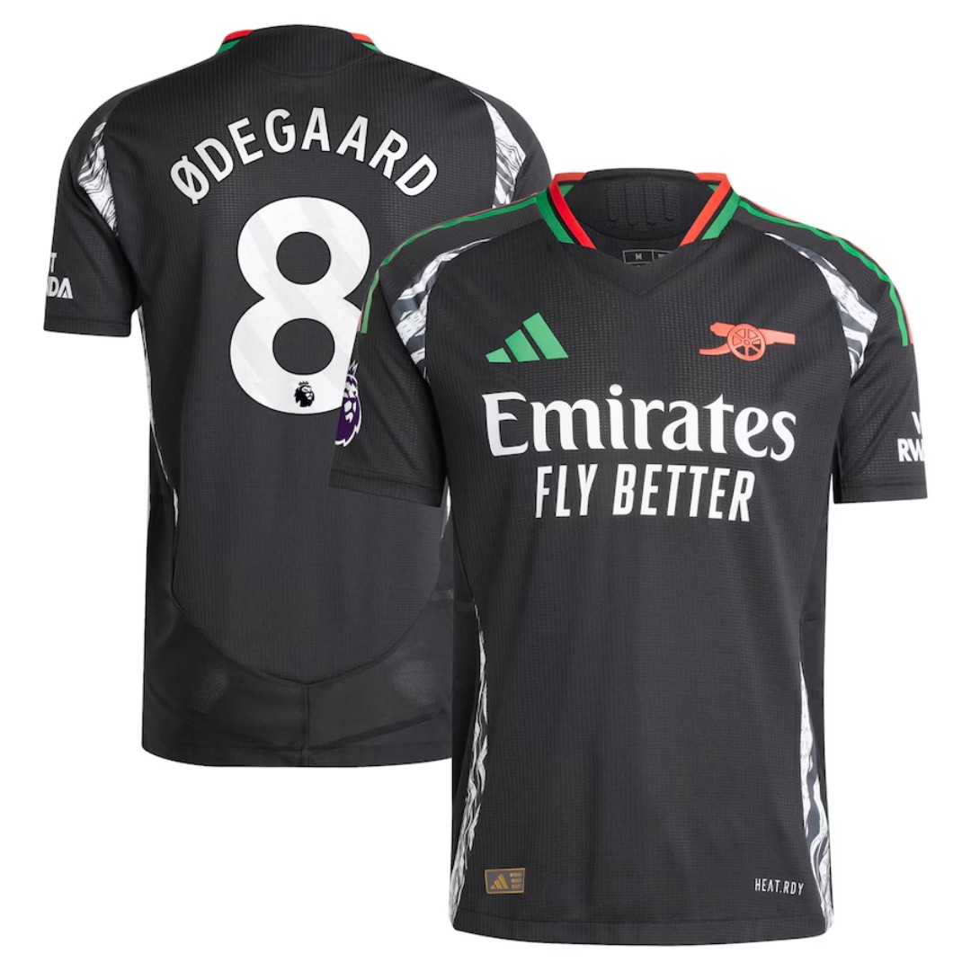 ØDEGAARD #8 Arsenal Away Match Jersey 2024/25 - Reps Jerseys