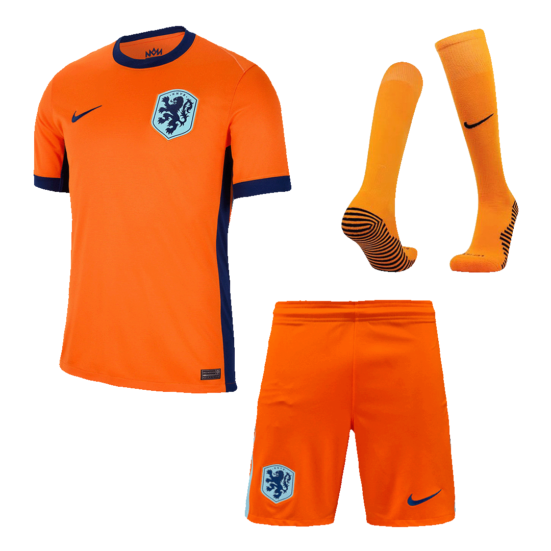 Netherlands Home Whole Kit(Jersey+Shorts+Socks) Euro 2024 - Reps Jerseys