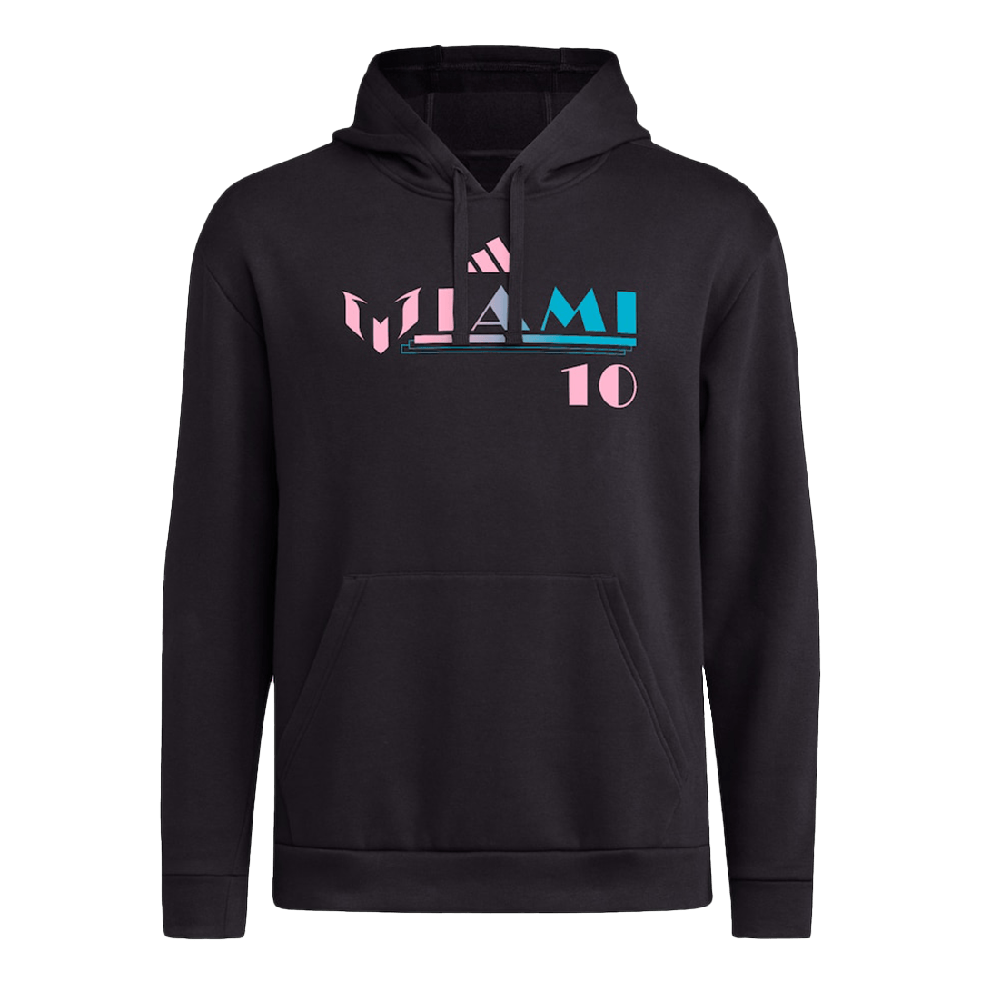 Inter Miami X Messi Hoodie Sweater Black 2023 - Reps Jerseys
