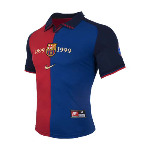 Retro Barcelona 100-Yeas Anniversary Home Jersey 1999/00 - Reps Jerseys
