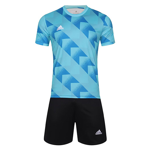 Customize Team Jersey Kit(Shirt+Short) Blue 728 - Reps Jerseys