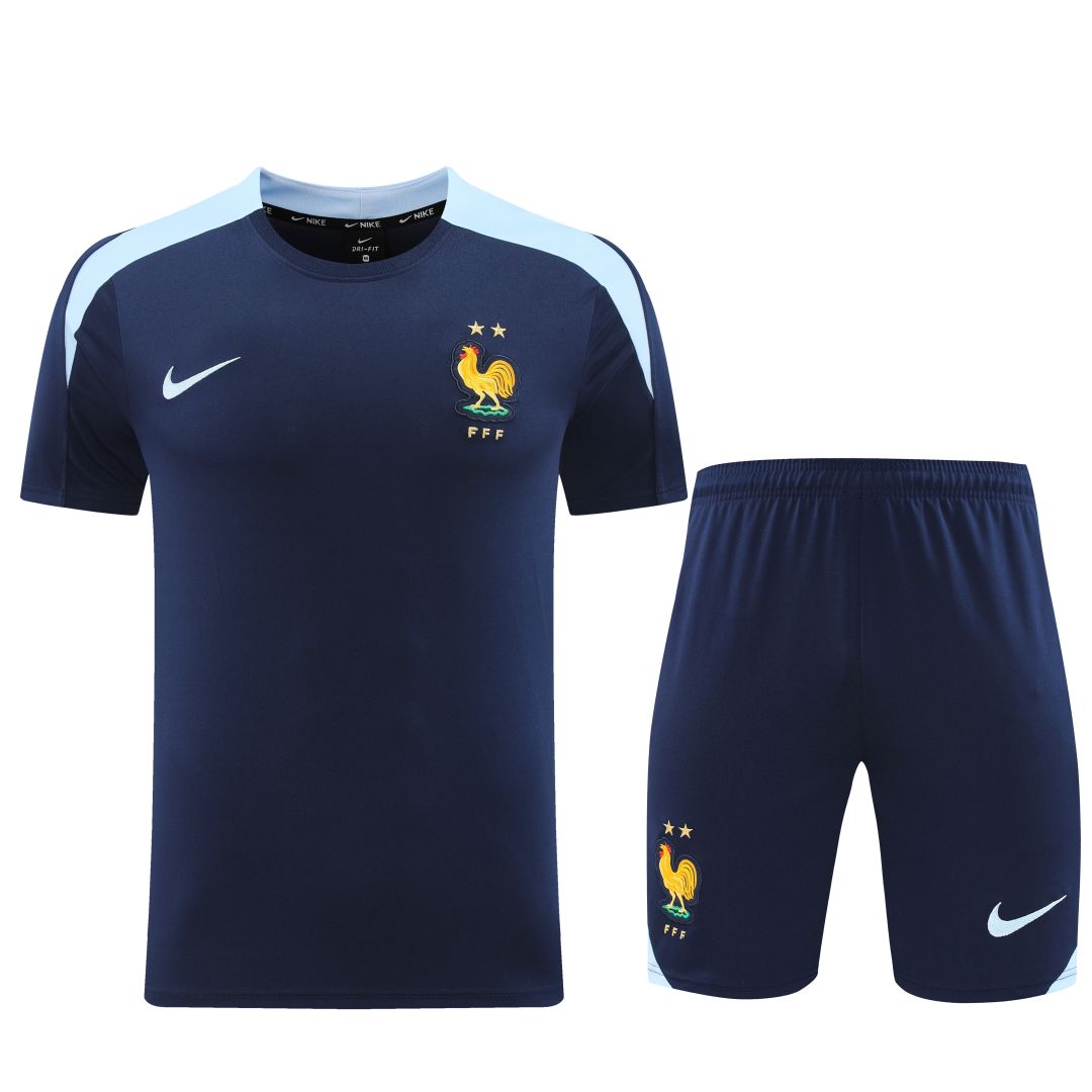 France Pre-Match Kit Navy Euro 2024 - Reps Jerseys