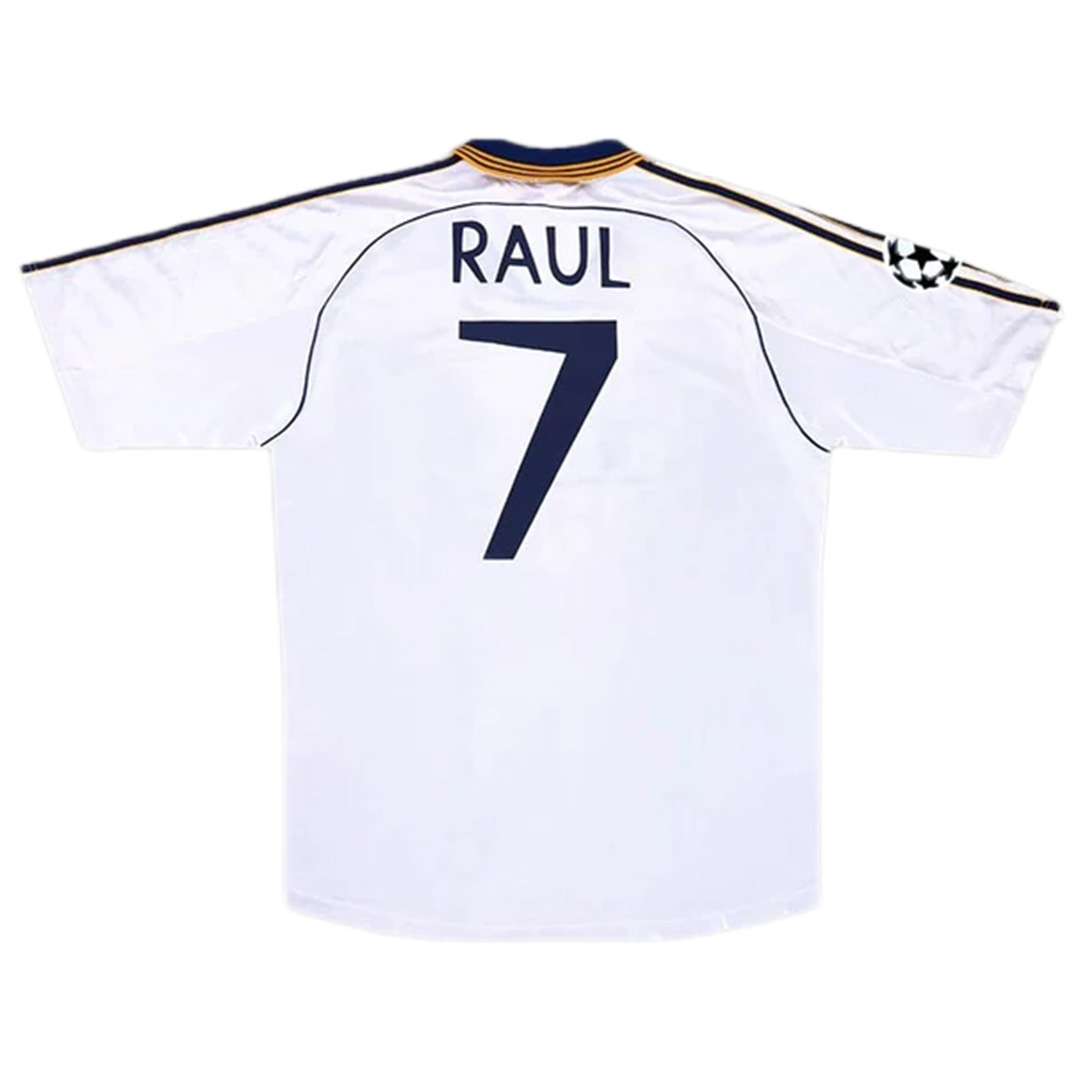 RAUL #7 Retro Real Madrid Home Jersey 1998/00 - Reps Jerseys