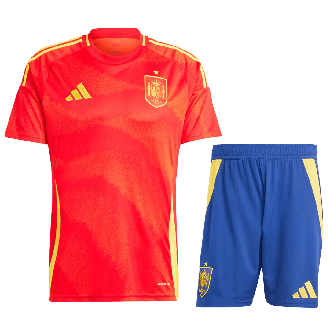 [Super Replica] Spain Home Kit(Jersey+Shorts) Euro 2024 - Reps Jerseys