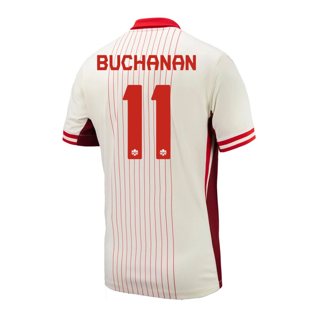 BUCHANAN #11 Canada Away Jersey Copa America 2024 - Reps Jerseys