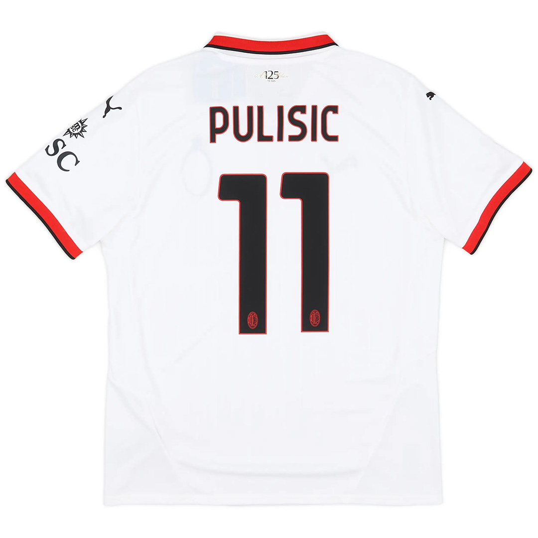 PULISIC #11 AC Milan Away Jersey 2024/25 - Reps Jerseys