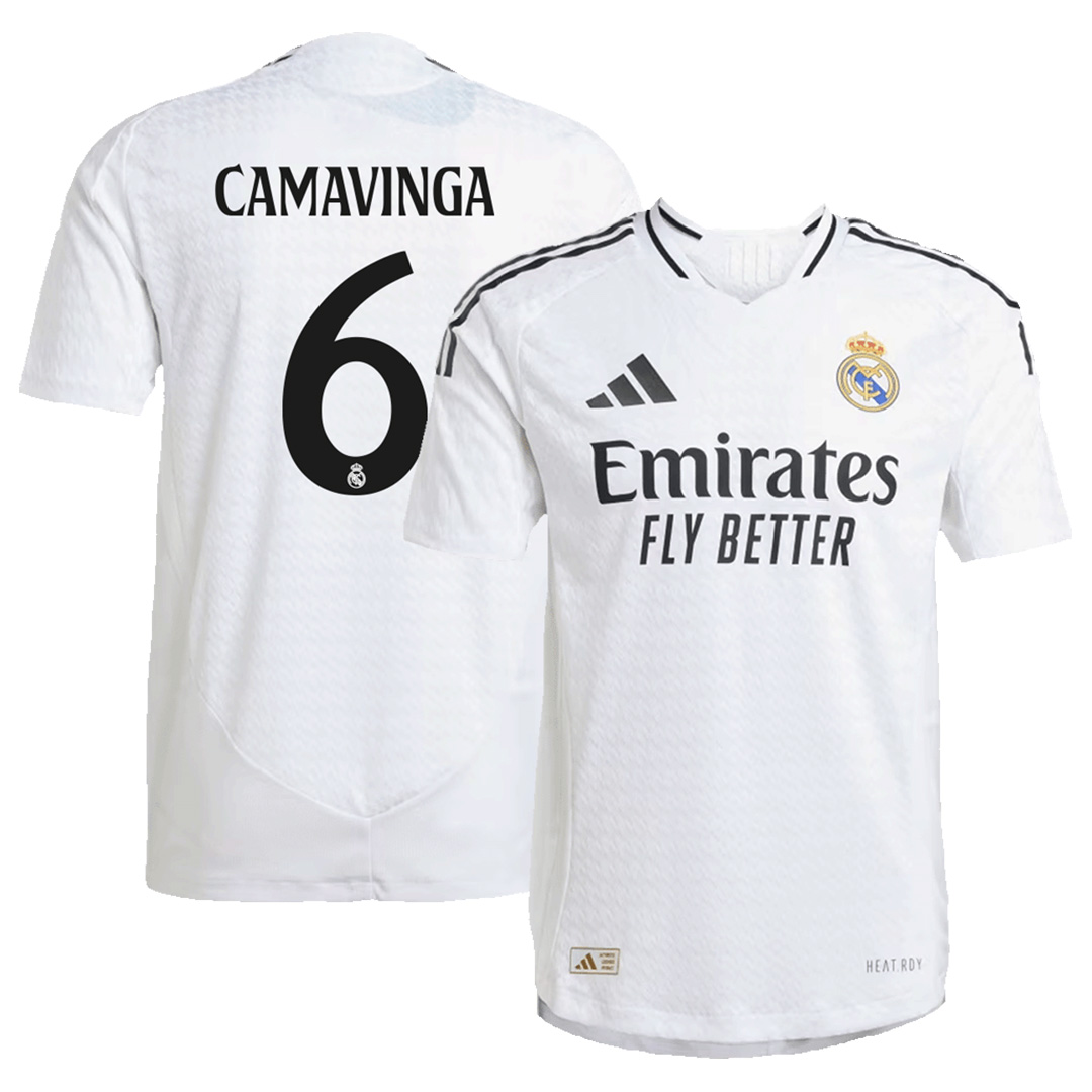 CAMAVINGA #6 Real Madrid Home Match Jersey 2024/25 - Reps Jerseys
