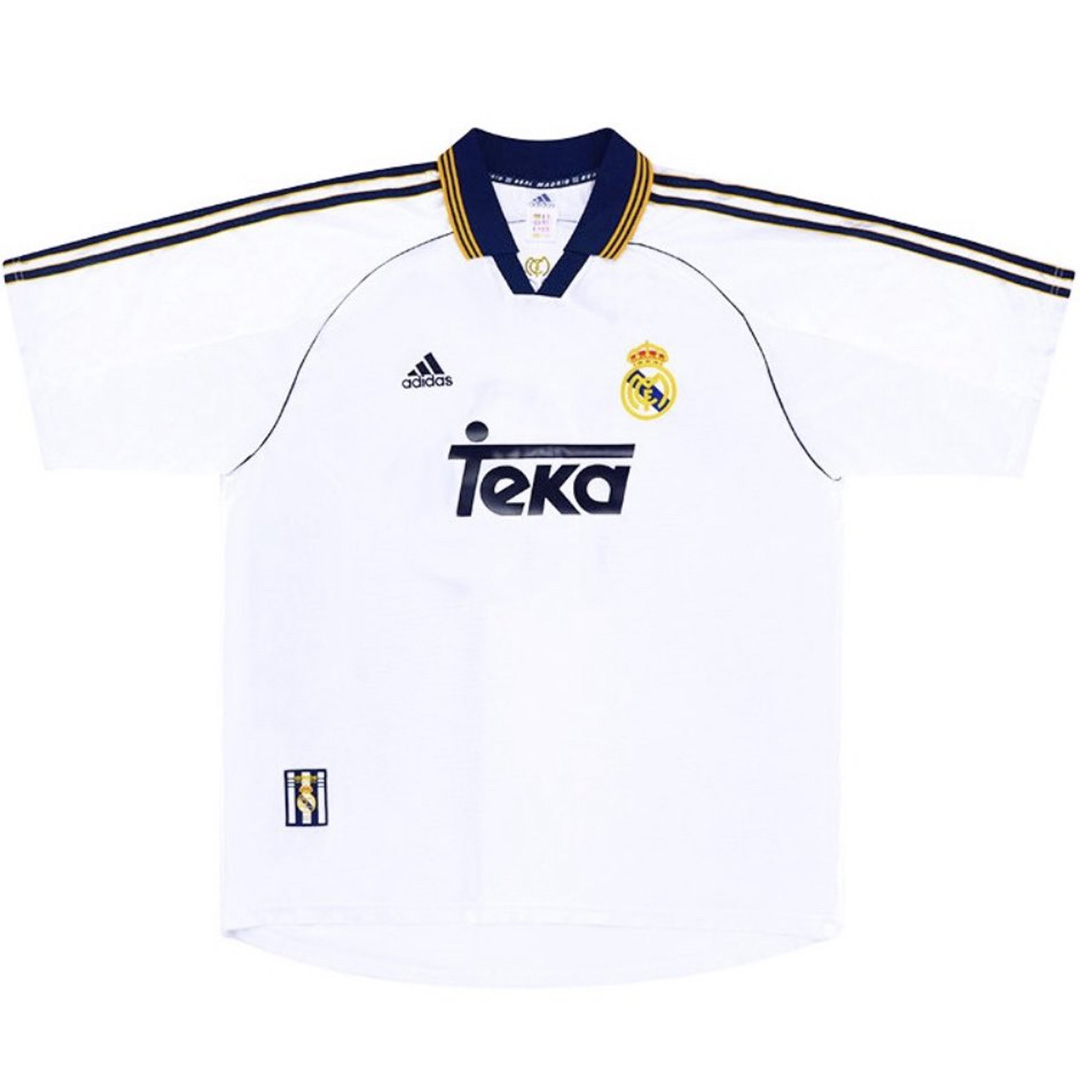 J.M. GUTI #14 Retro Real Madrid Home Jersey 1998/00 - Reps Jerseys