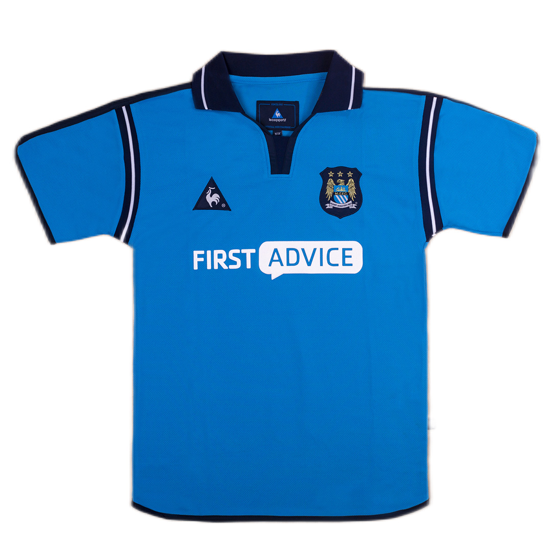 Retro Manchester City Home Jersey 2002/03 - Reps Jerseys