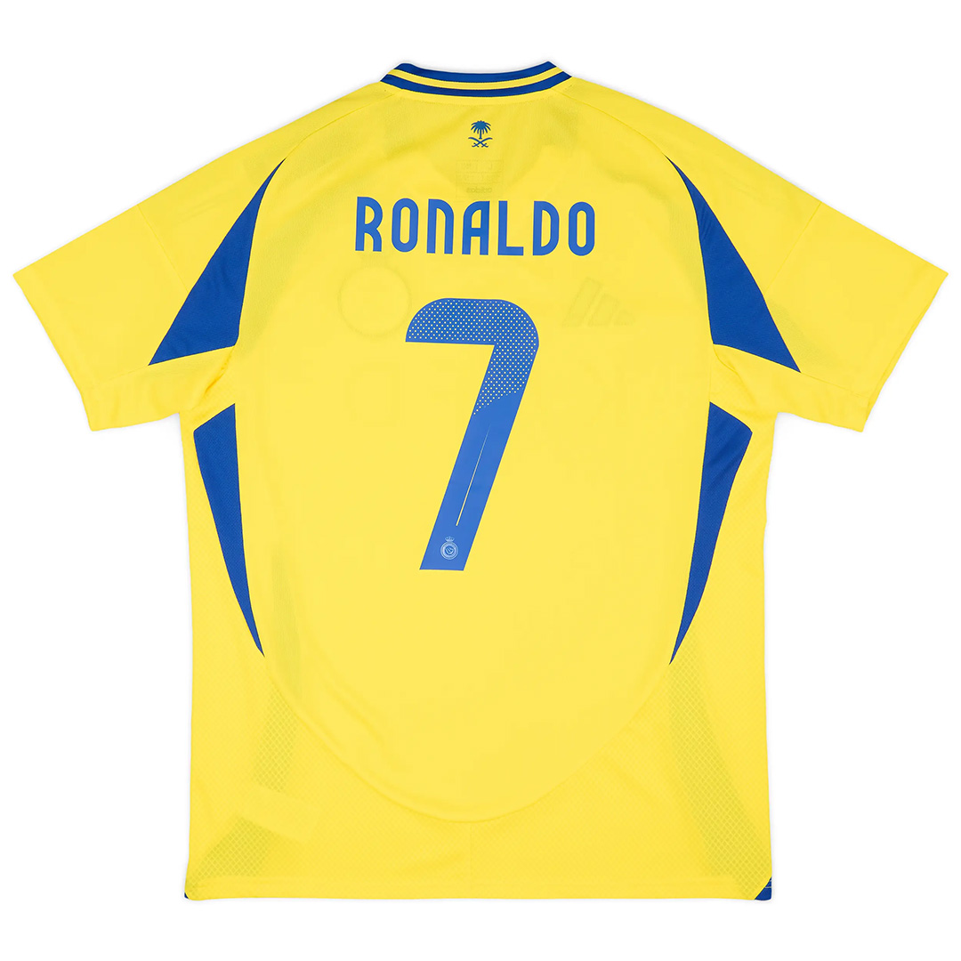 [Super Replica] RONALDO #7 Al Nassr Home Jersey 2024/25 - ACL Font - Reps Jerseys