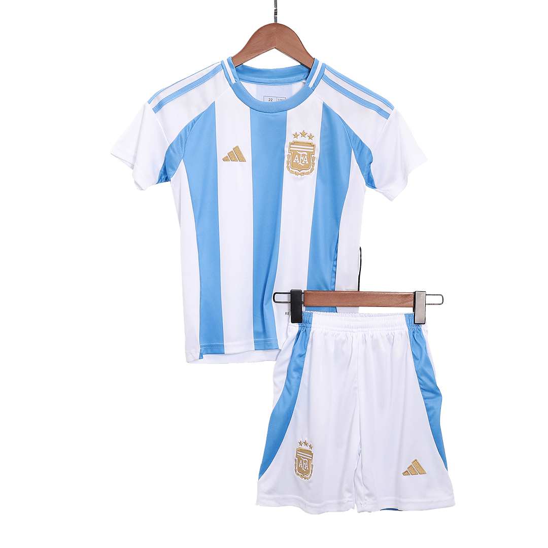 Kids Argentina Home Full Jersey Kit Copa America 2024 - Reps Jerseys