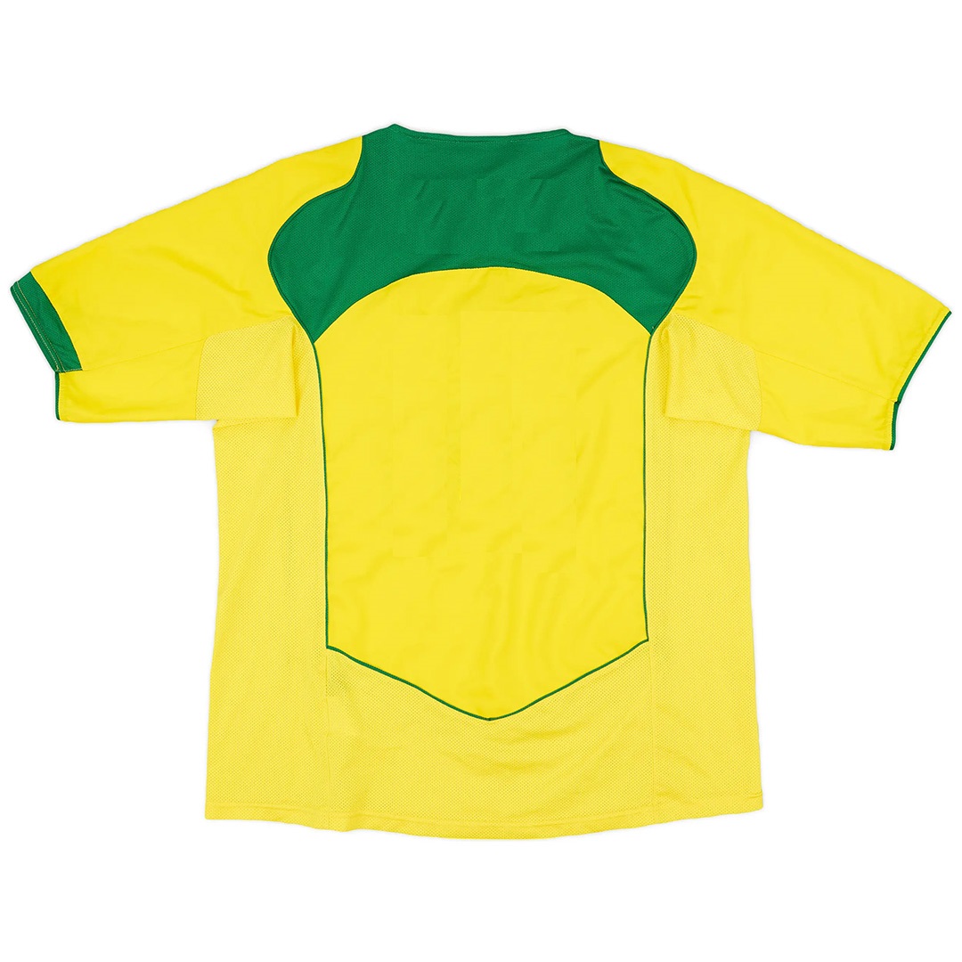 Brazil Retro Jersey Home 2004 - Reps Jerseys
