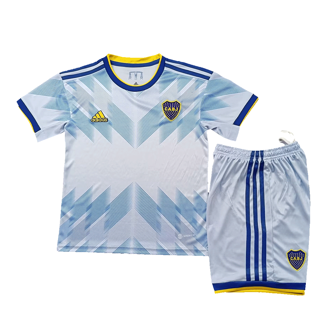 Kids Boca Juniors Third Away Kit Jersey+Shorts 2023/24 - Reps Jerseys