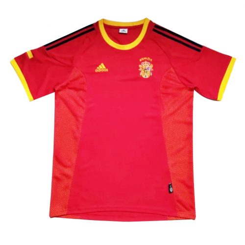 Retro Spain Home Jersey World Cup 2002 - Reps Jerseys