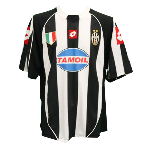 Del Piero #10 Retro Juventus Home Jersey 2002/03 - Reps Jerseys