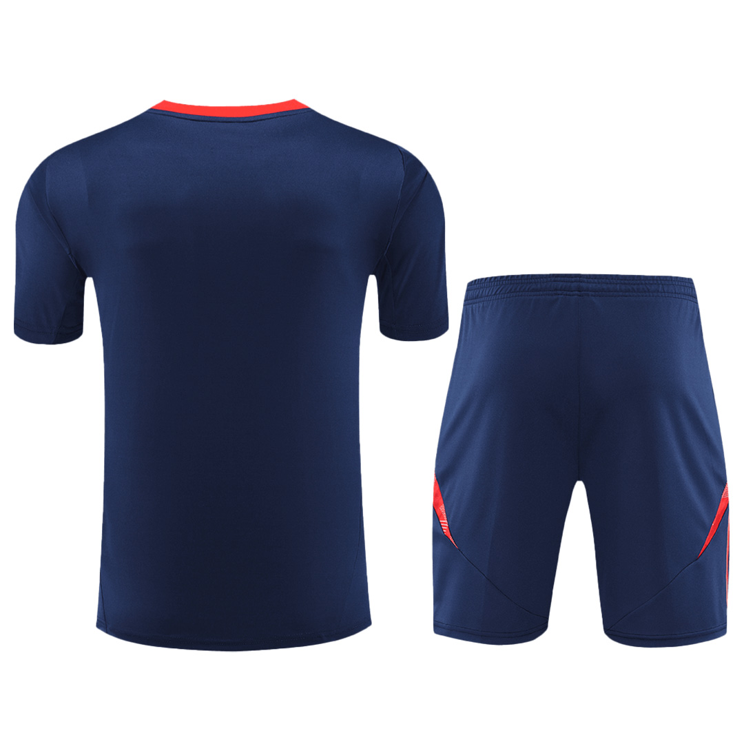 Manchester United Pre-Match Kit(Jersey+Shorts) 2024/25 - Reps Jerseys
