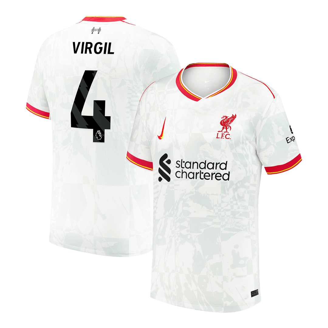 VIRGIL #4 Liverpool Third Jersey 2024/25 - Reps Jerseys